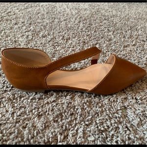 NEW in box Cognac Flats